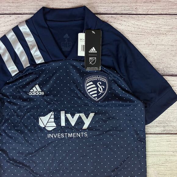 Adidas Sporting Kansas City Soccer Jersey - Picture 1 of 5